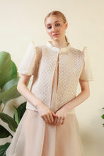Load image into Gallery viewer, Vinnie Lace Bolero in Cream

