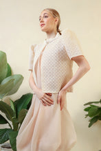 Load image into Gallery viewer, Vinnie Lace Bolero in Cream
