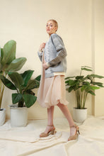 Load image into Gallery viewer, Victory Bomber Jacket in Beige
