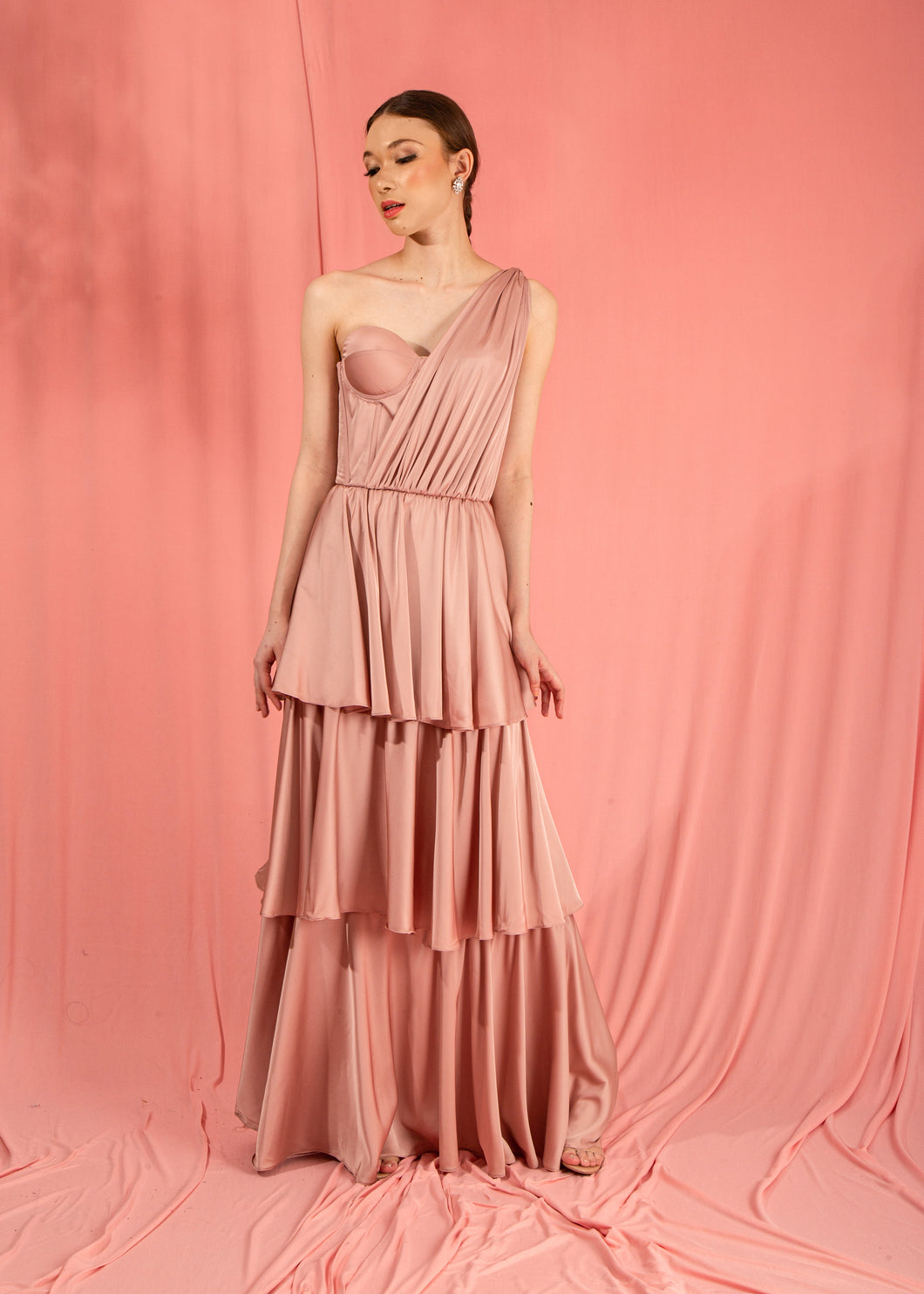 Mella Mulberry Gown