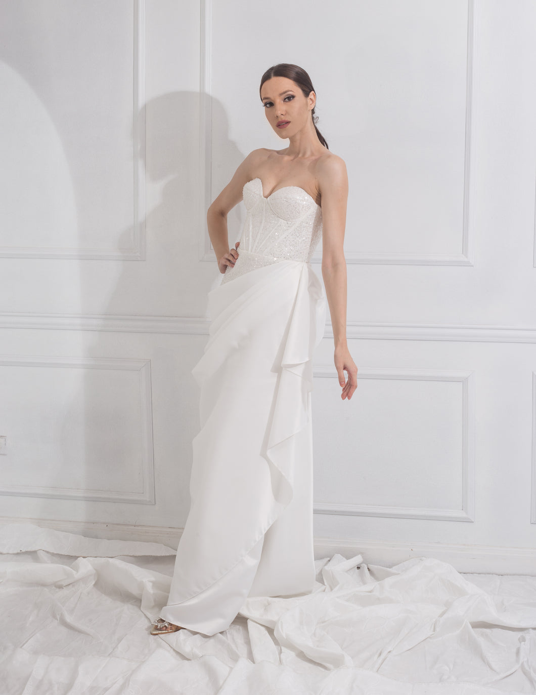 Athena Beaded Gown